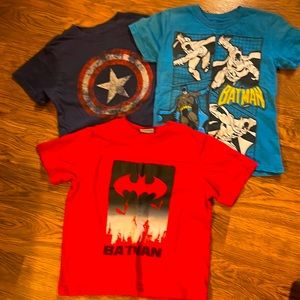 Superhero tshirts 4t